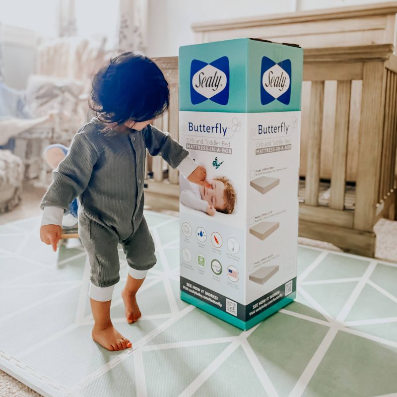 Sealy Butterfly Crib Mattress