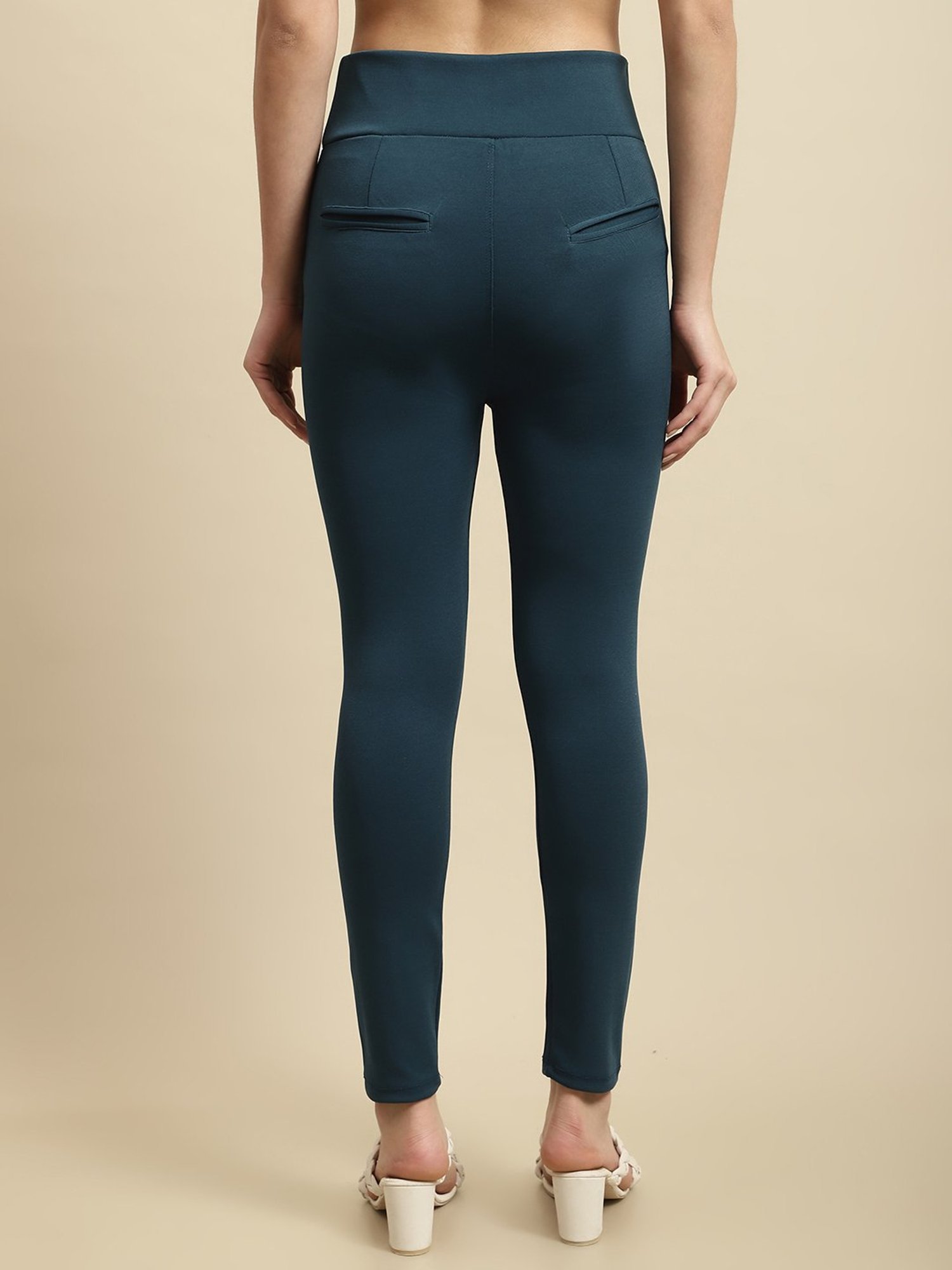 TAG 7 Blue Mid Rise Jeggings