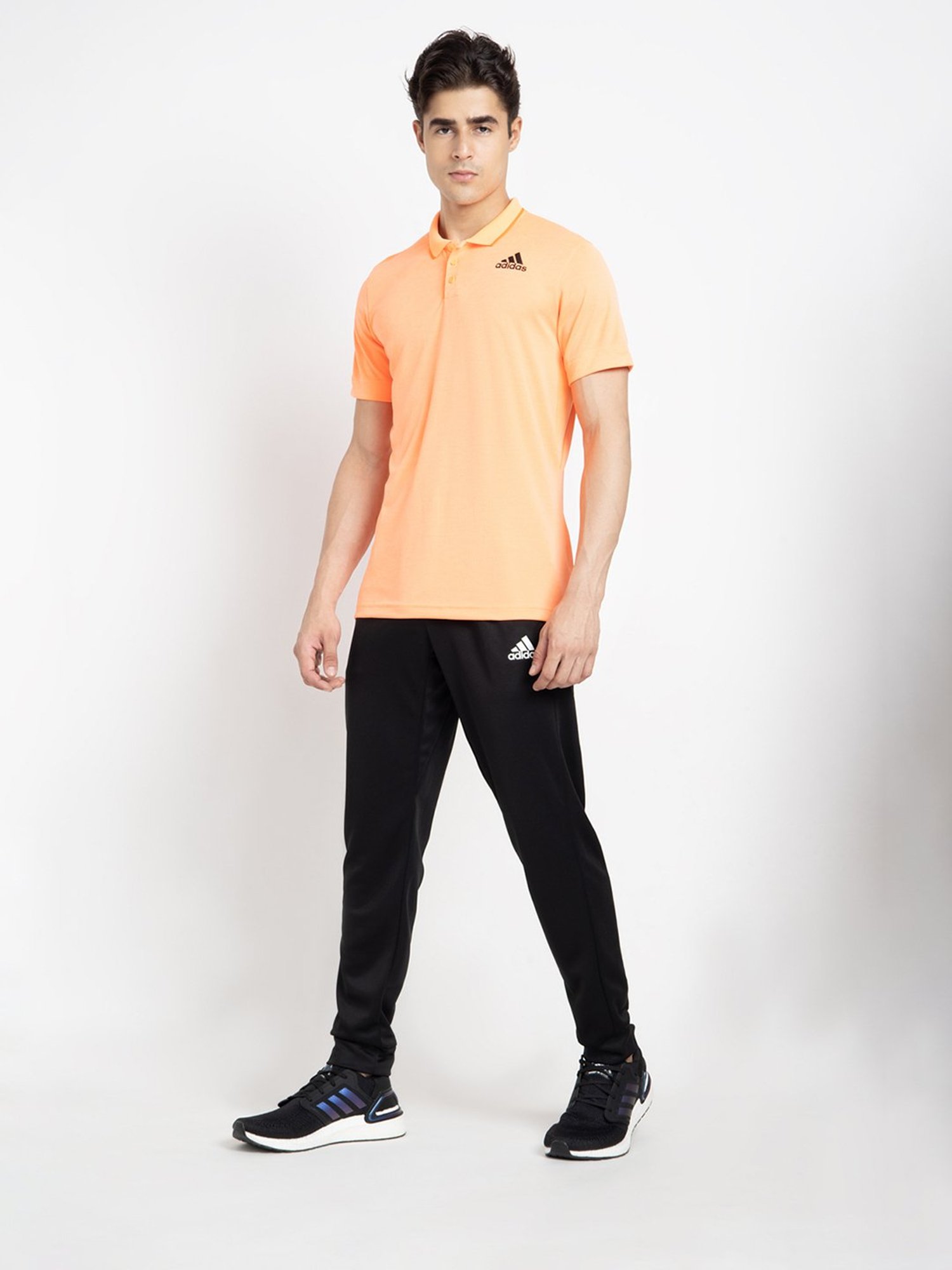 adidas Orange Polo T-Shirt
