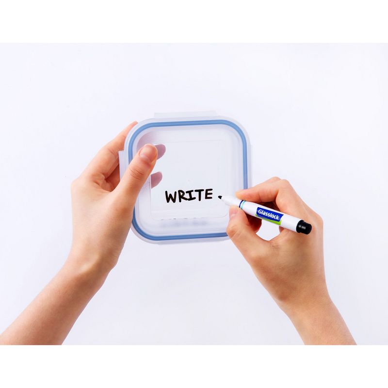 Glasslock Oven and Microwave Safe Glass Food Storage Containers 12 Piece Set