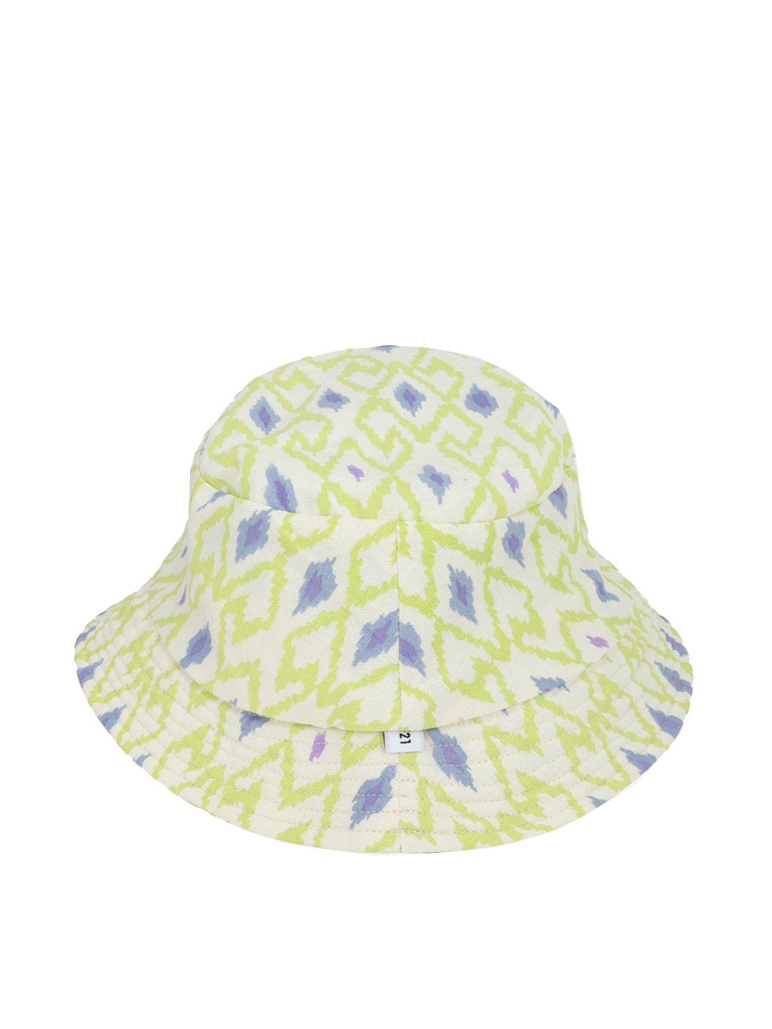 Forever 21 Cream Printed Panama Hat