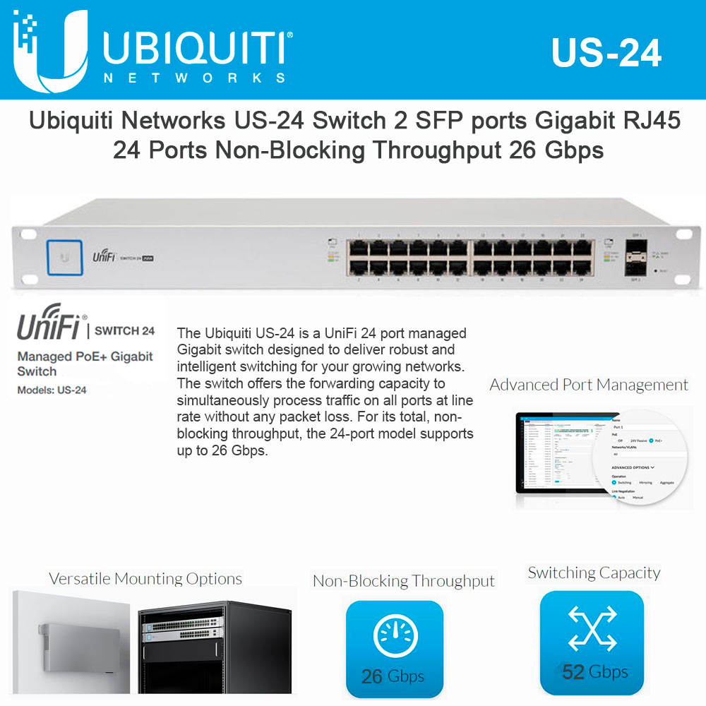 Ubiquiti US-24 Unifi Switch