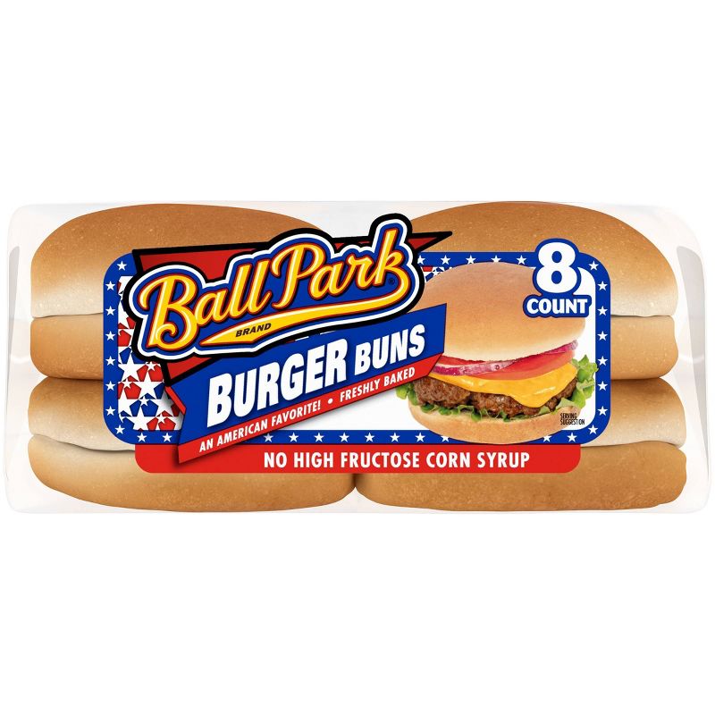 Ball Park Hamburger Buns - 15oz/8ct
