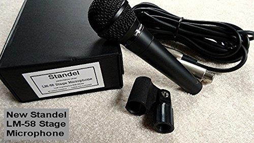 Standel Lm58 Dynamic Microphone with Case, Cable and Mic Clip