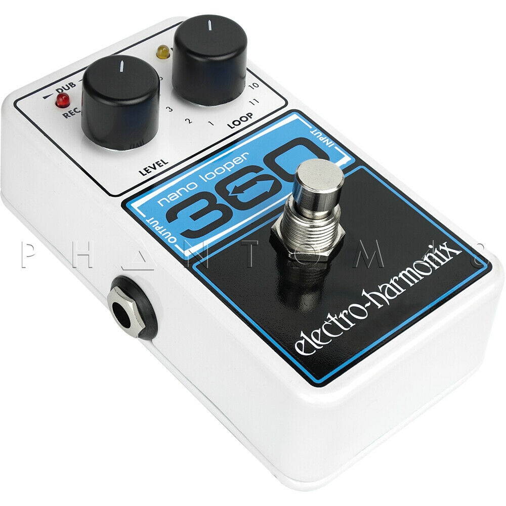 Electro-Harmonix - Nano Looper 360 - Guitar/Instrument Looping Pedal EHX - NEW