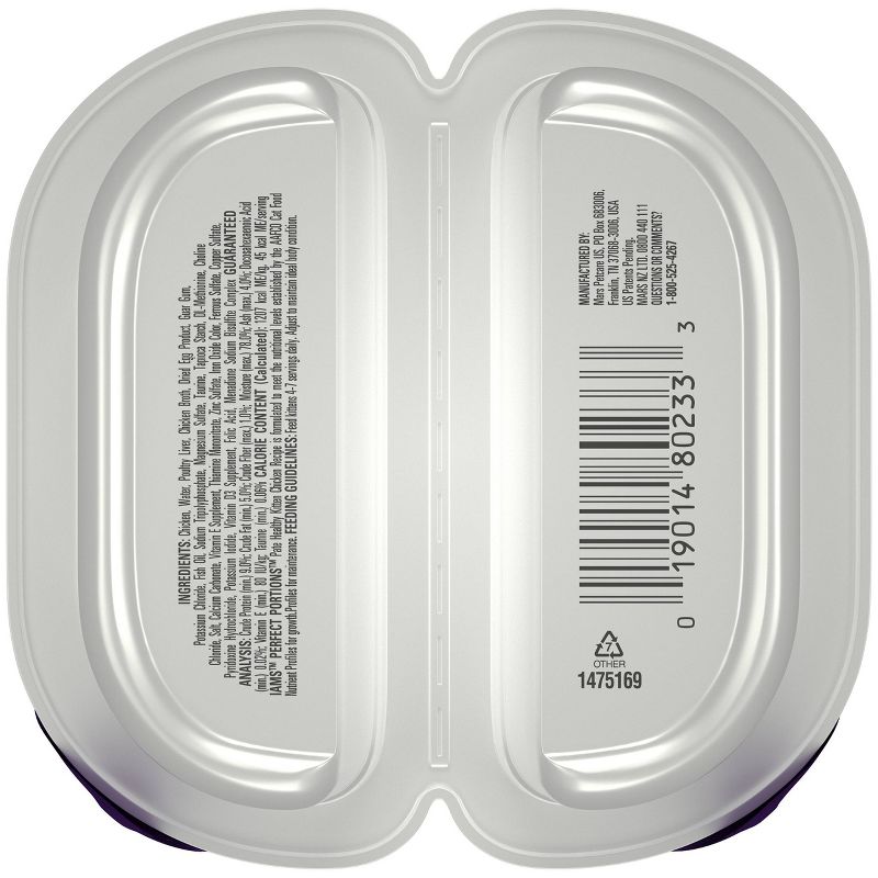 Iams Perfect Portions Grain Free Paté Premium Wet Cat Food Chicken Recipe Healthy Kitten - 2.6oz