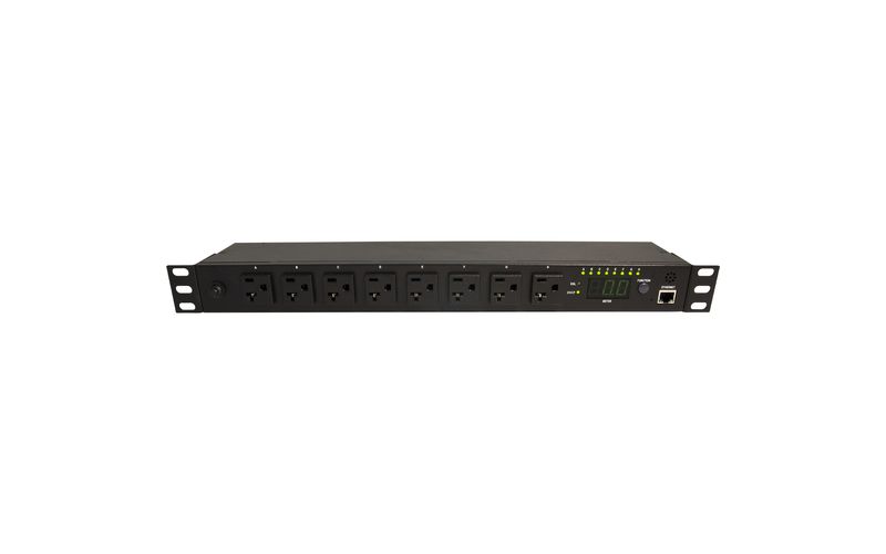 Minuteman RPM1581HVN 8-Outlets PDU - 8 x NEMA 5-15/20R - 120 V AC - 1U - Horizontal/Vertical - Rack Mount
