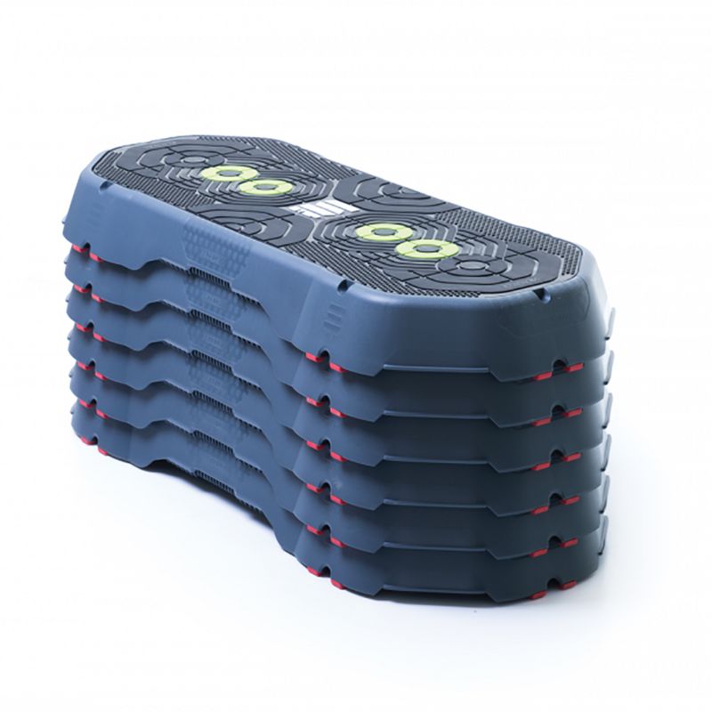 Escape Fitness Anti Slip 4.5 Inch Tall Step Platform for a Variety of Aerobic, Cardio, and Plyos Workout Training Exercises