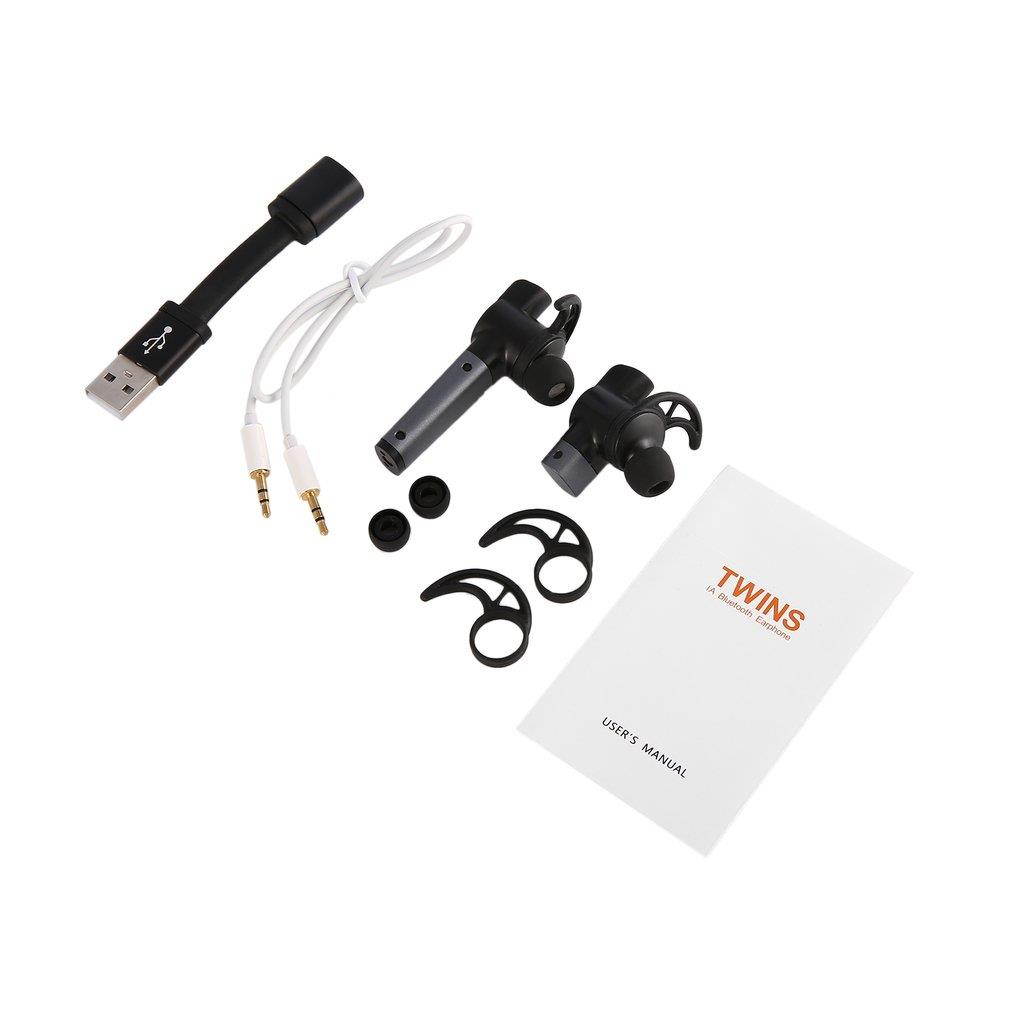 Multifunctional In-Ear Bluetooth Earphone Wireless Headset Rechargeable Magnetic USB Charge Single Double Ears Dual Mode