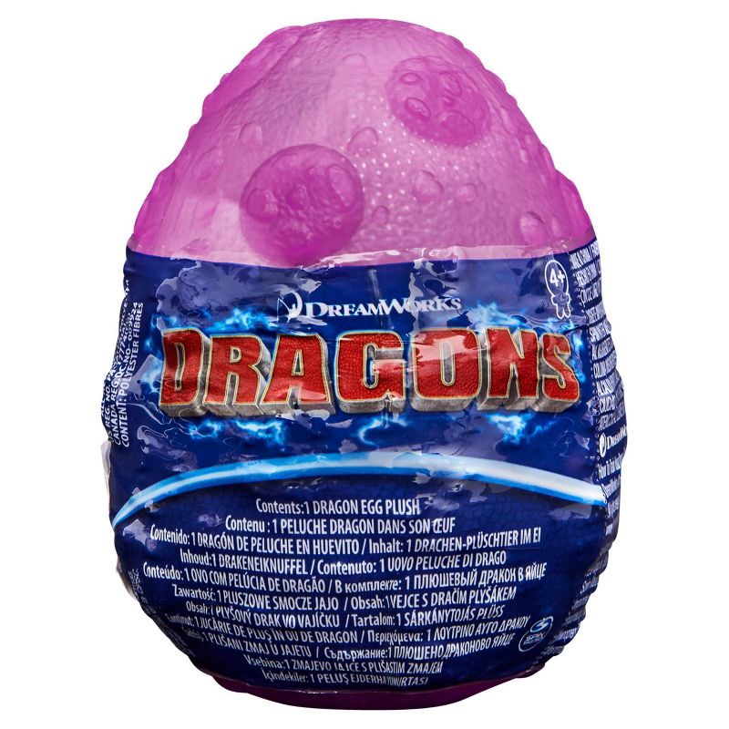 DreamWorks Dragons Baby Burple 3" Collectible Plush Dragon