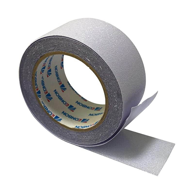 Anti Slip Tape Clear 2 Inch x 164Feet Stair Non Slip Treads Bath amp Shower Treads Safety Track Tape Indoor Stair Anti Slip Tape for Stairs Steps Boats Garage