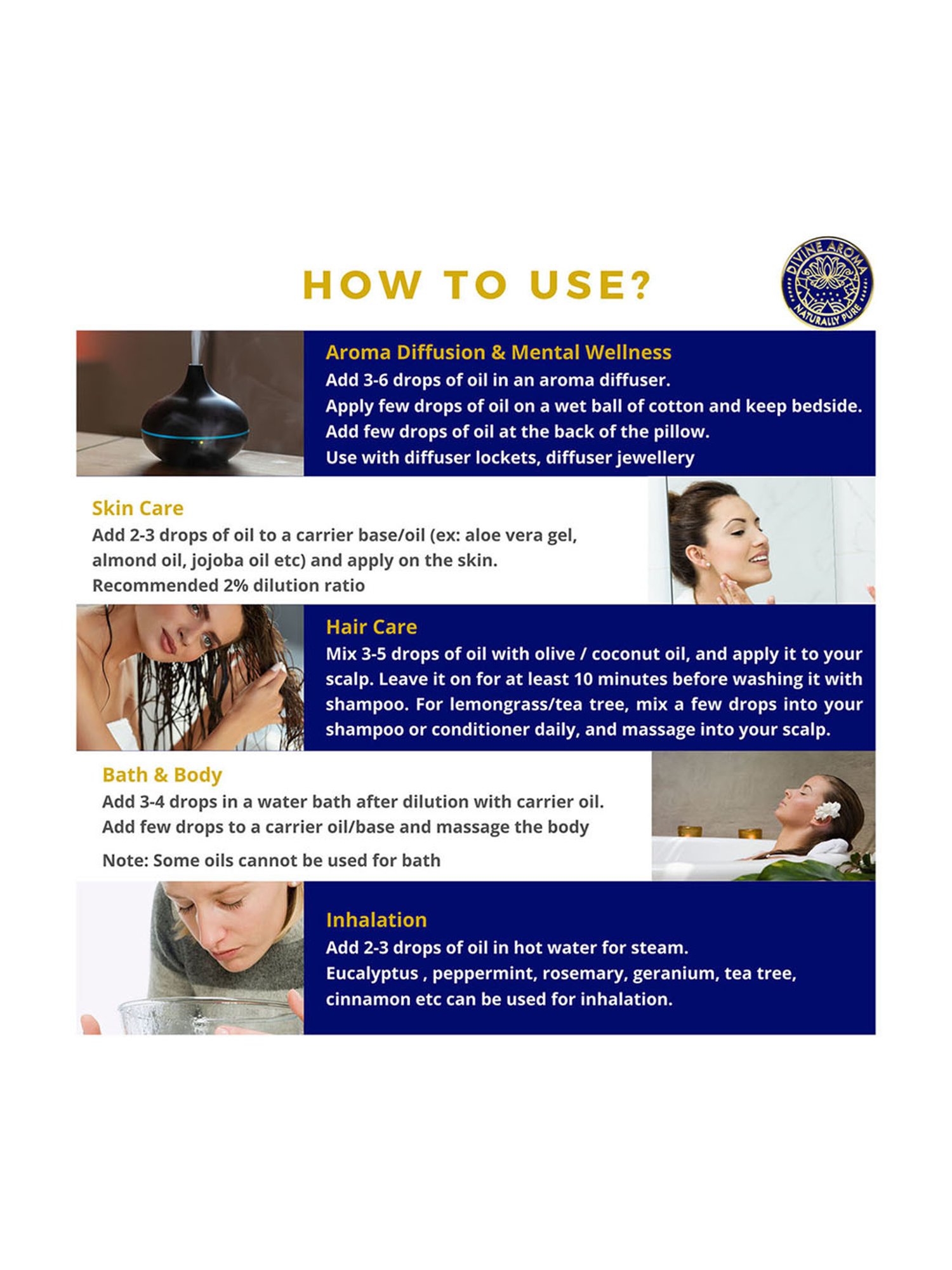 Divine Aroma Rose oil - 10 ml