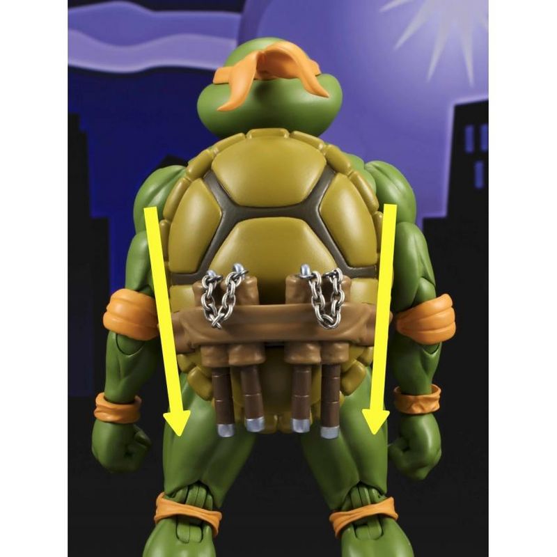 S.H. Figuarts - Teenage Mutant Ninja Turtles - Michelangelo Action figures
