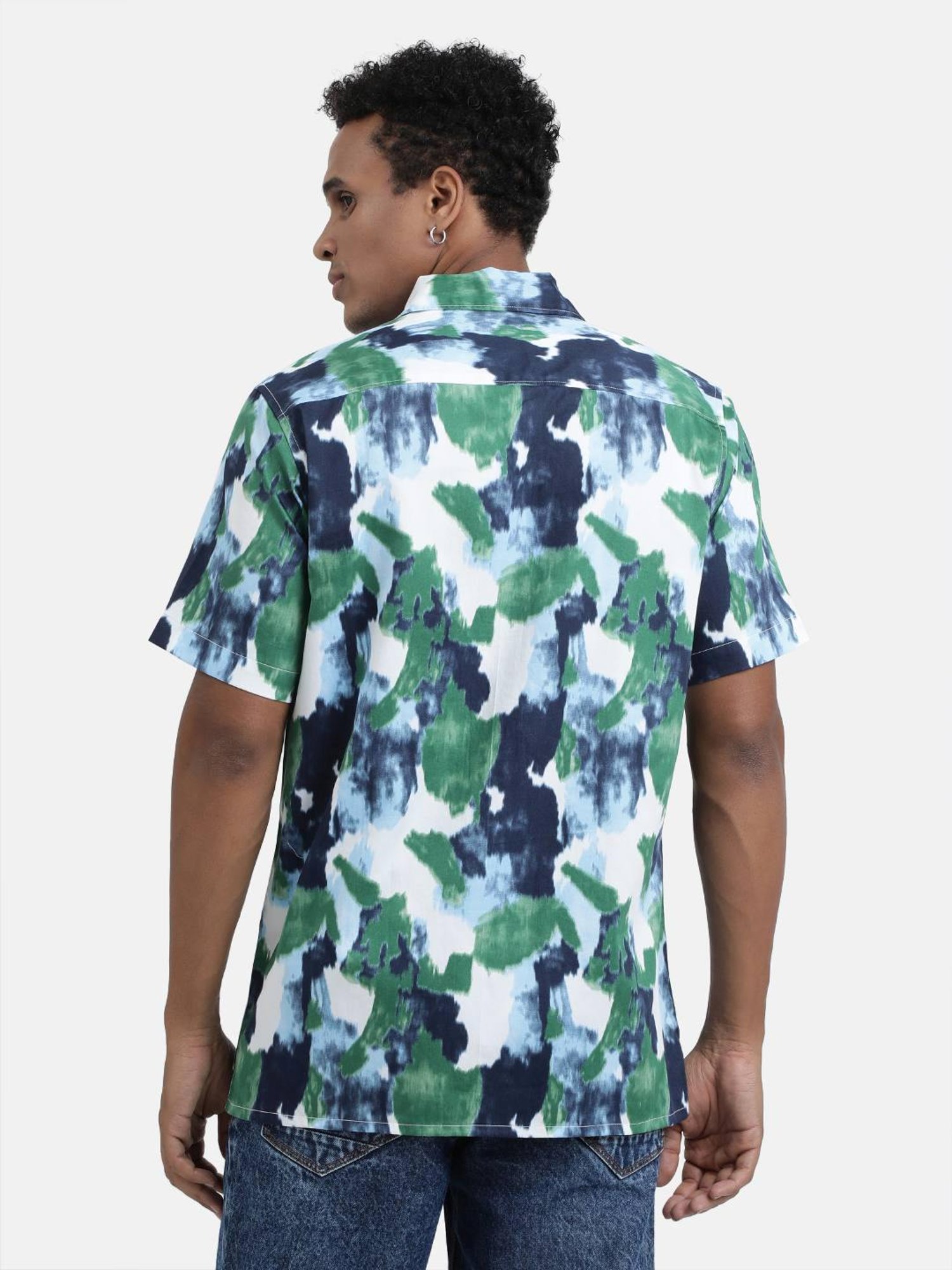 Bene Kleed Multicolored Cotton Regular Fit Printed Shirt