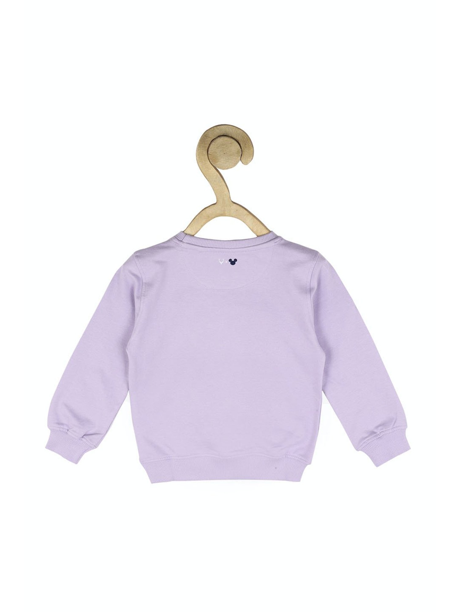 Allen Solly Kids Purple Embellished Full Sleeves Sweatshirt