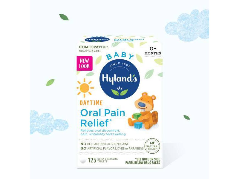 Hyland's Baby Oral Pain Relief - 125ct