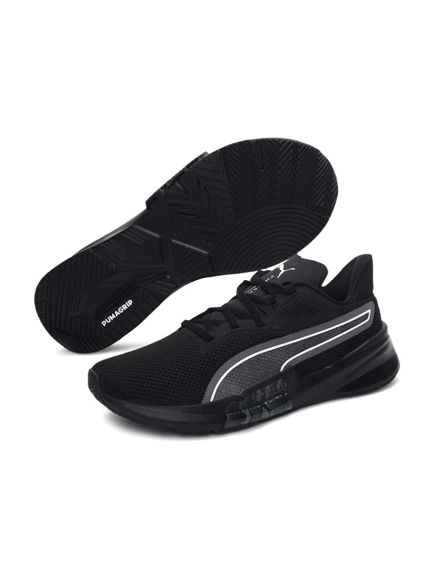 Puma Men's PWRFrame TR Outdoor Camo Black Training Shoes