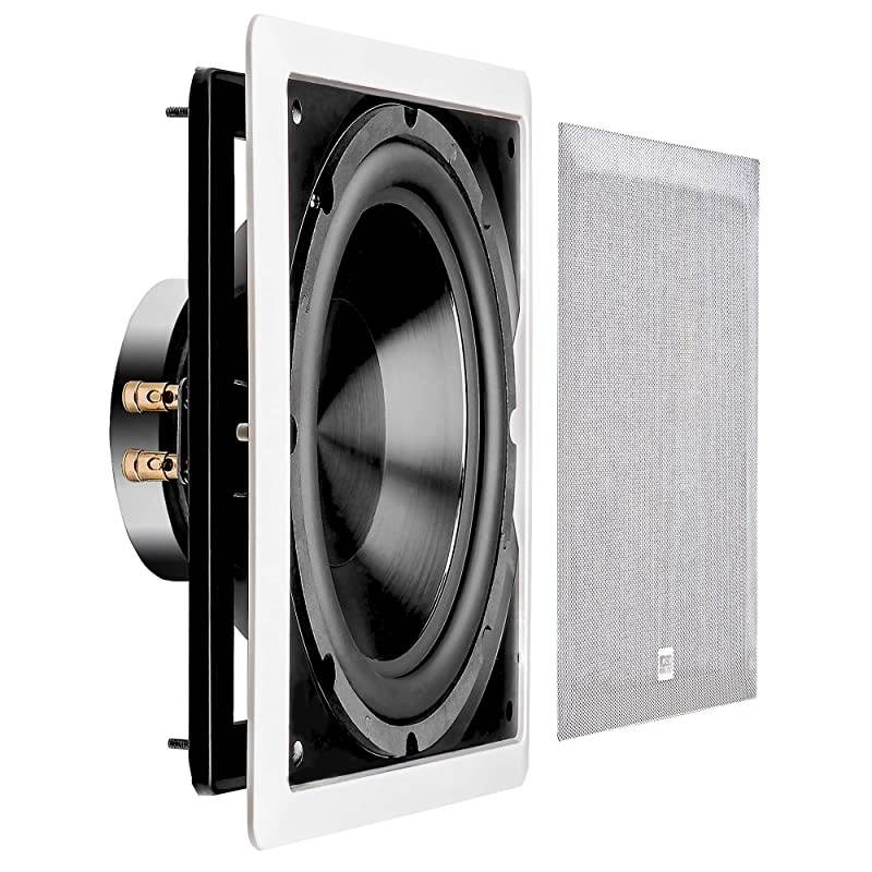 200W InWall Subwoofer Speaker 10 Passive Sound System IWS10