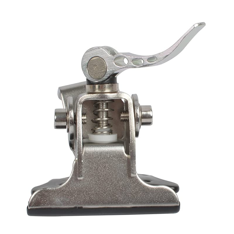 Car Antenna Mount Stainless Steel Car Clip Mount Trunk Lid Hatchback Mount Bracket Adjustable Angle  TC7 for Mobile Vehicle Car Ham Radio Antenna