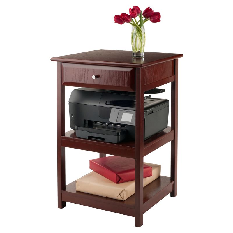 30.71" Delta Printer Stand Walnut - Winsome