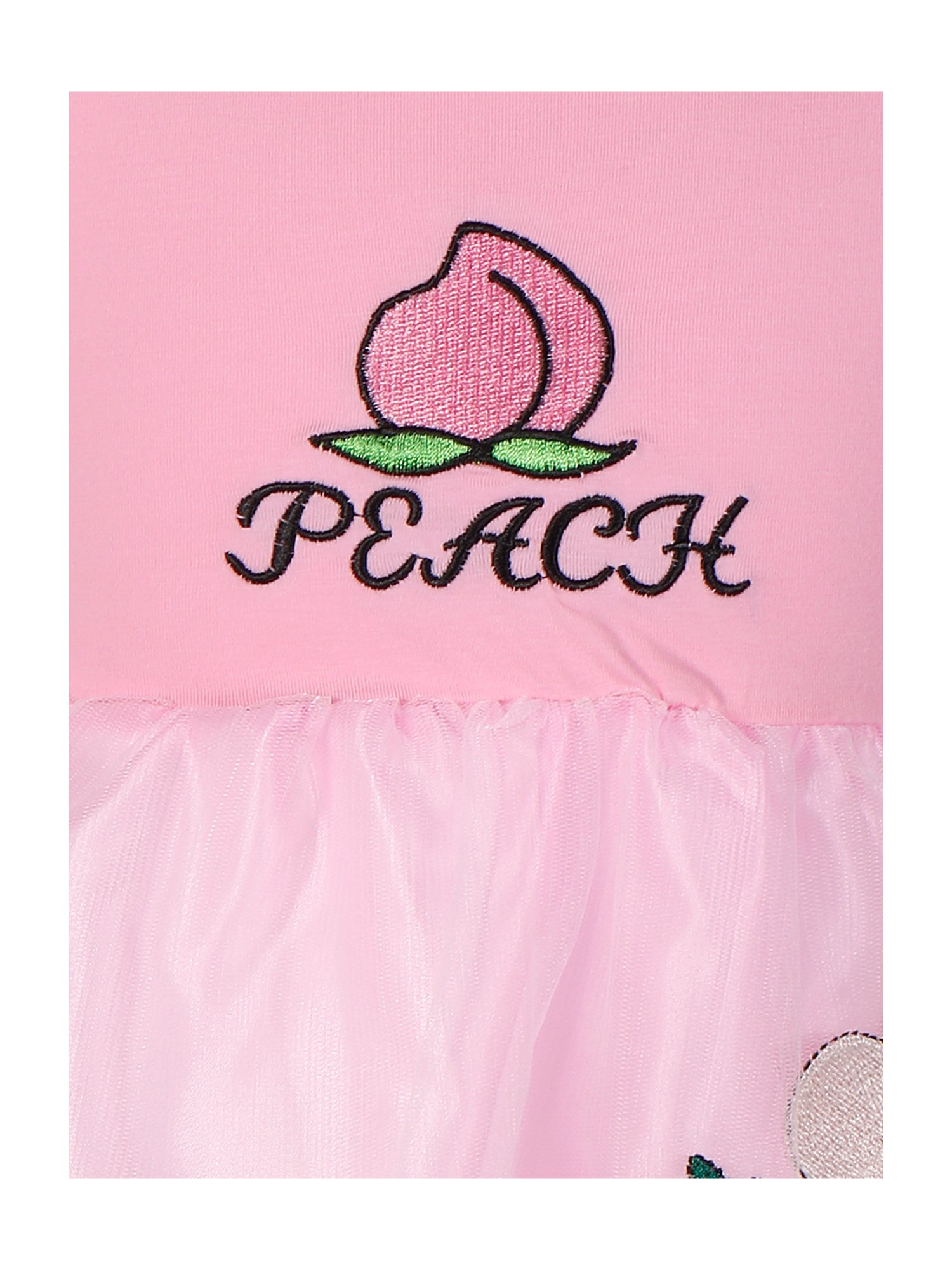 Passion Petals Kids Pink Printed Dress