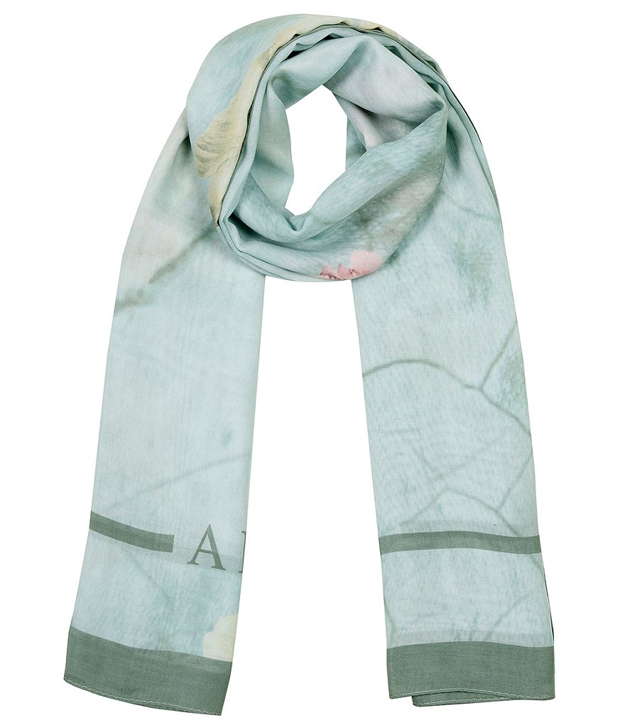 kate spade new york Overgrown City Silk Square Scarf