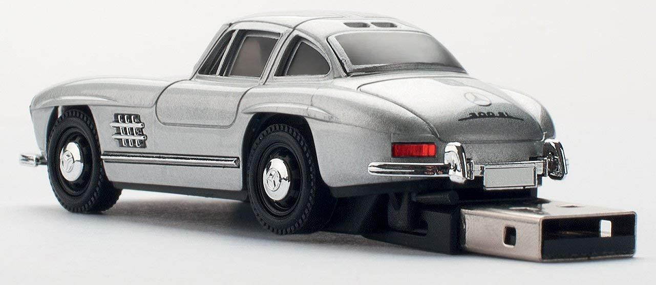 Mercedes Benz 300 SL USB Memory Stick, Silver (16 GB)