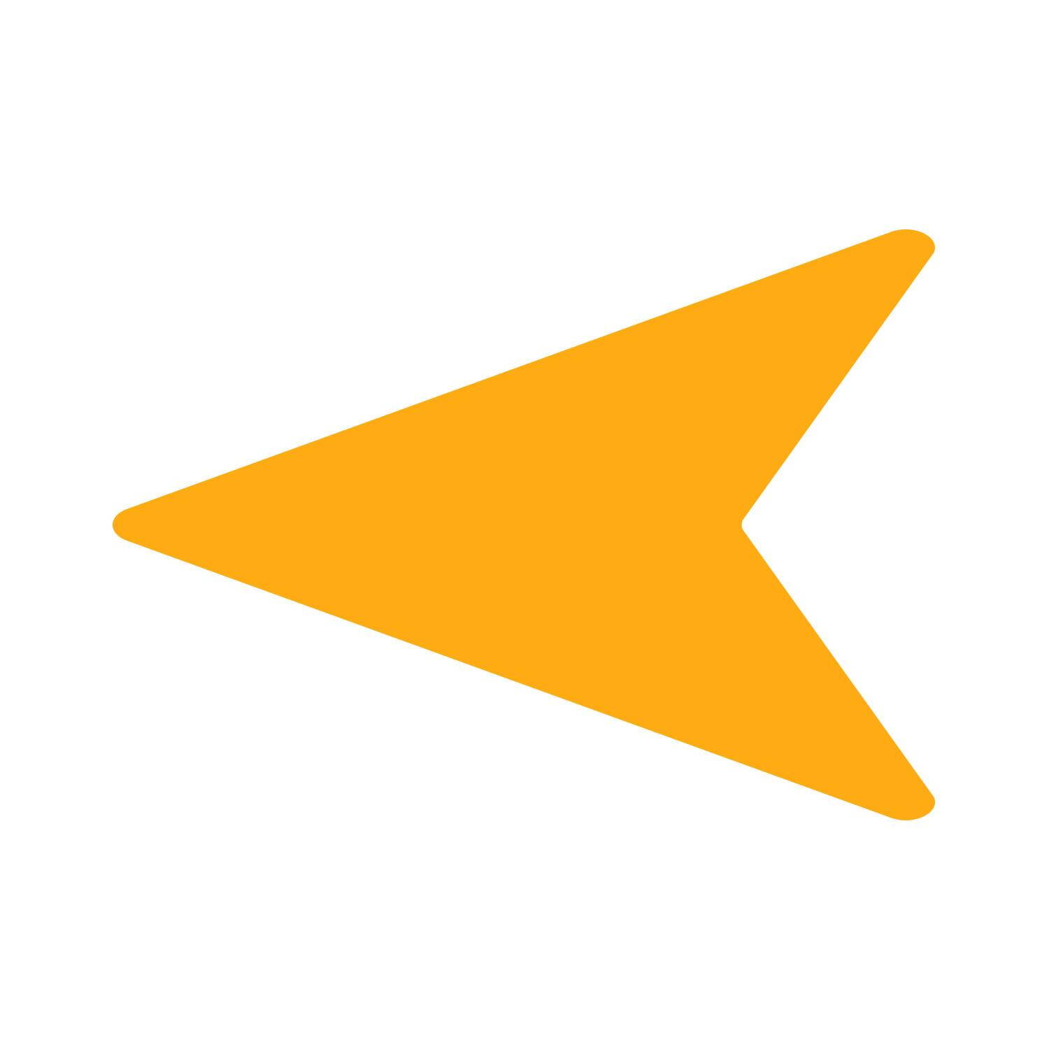 LiteMark 5 Inch Black Flying V Arrow Decals - Pack of 16