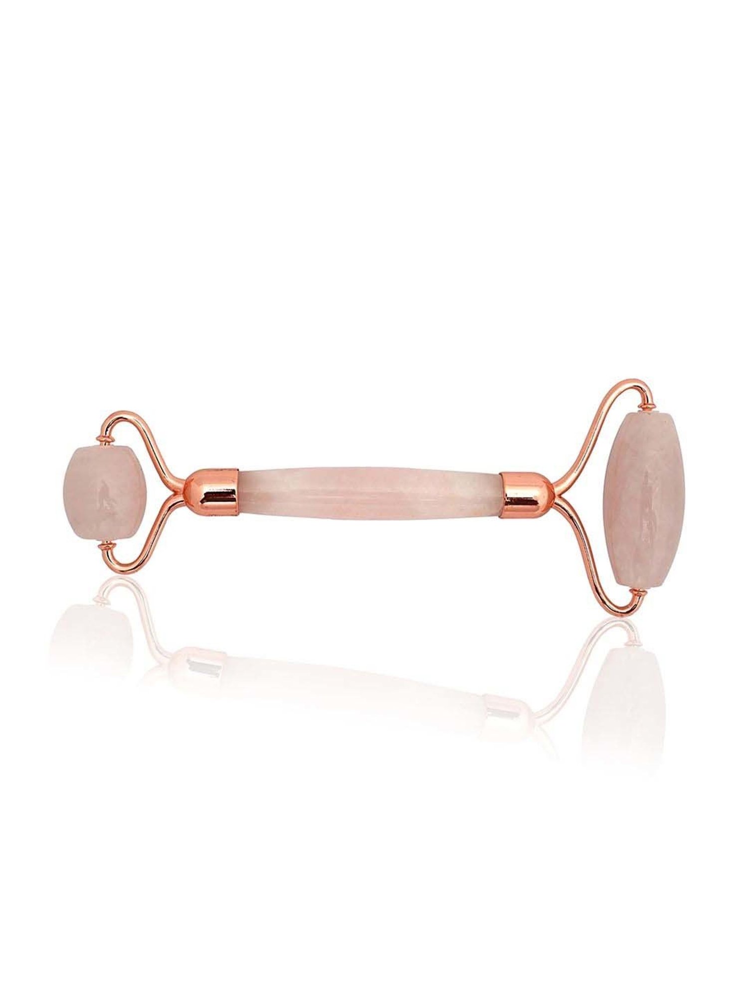 Zobha Vibrating Rose Quartz Roller - 55 gm
