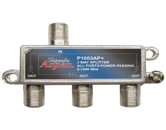 Eagle Aspen 500303 P1003ap+ 1000 Mhz Splitter (3 Way)