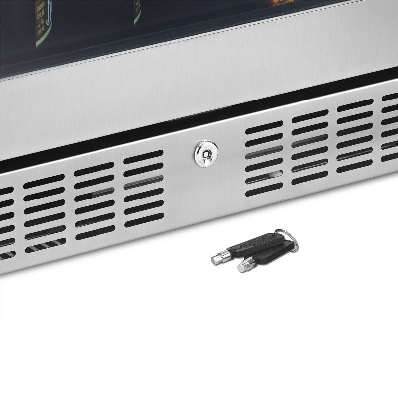 NewAir 224 Can Beverage Cooler with Color Changing LED Lights