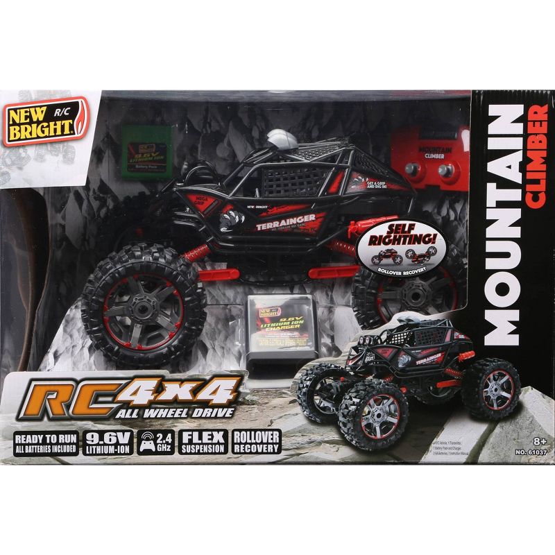 New Bright1:10 R/C Terraingers Rock Climber 4x4 - Red