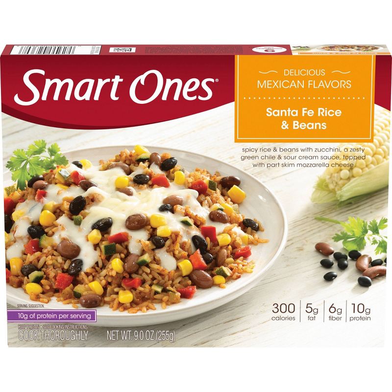 Smart Ones Classic Favorites Santa Fe Style Frozen Rice & Beans - 9oz