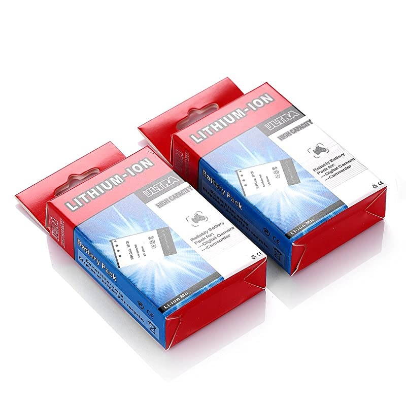 NP-45 NP-45S Replacement 2 x Batteries and LCD Charger Compatible with Fujifilm INSTAX Mini 90 FinePix XP20 XP30 XP 60 XP70 XP80 XP90 XP120 XP130 XP140 T360 T400 T500 T510 T550 T560