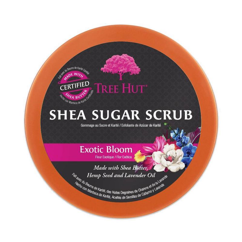 Tree Hut Exotic Bloom Shea Sugar Scrub - 18oz