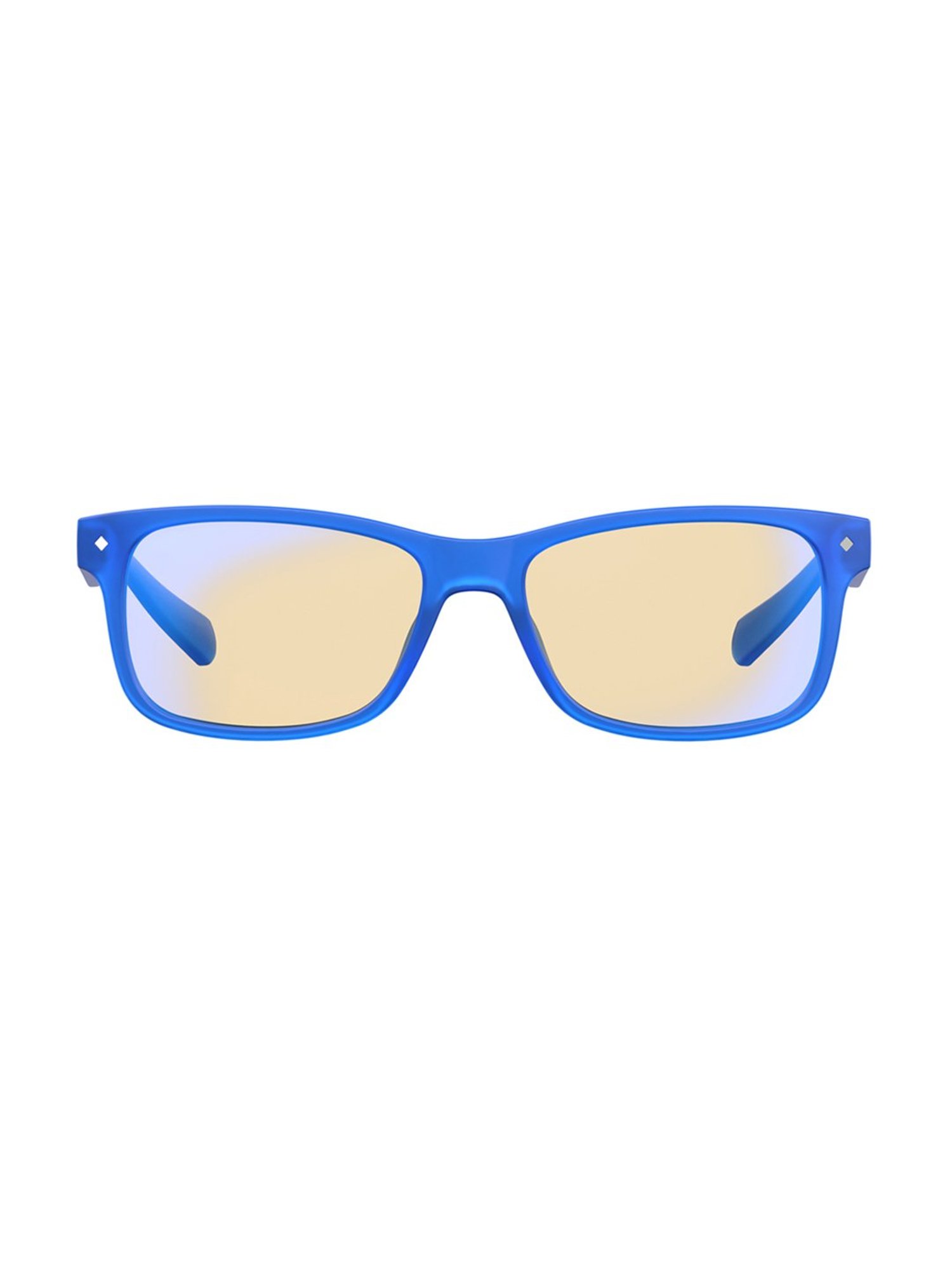 Polaroid Blue Rectangular Unisex Reading Glasses Power: +3.00