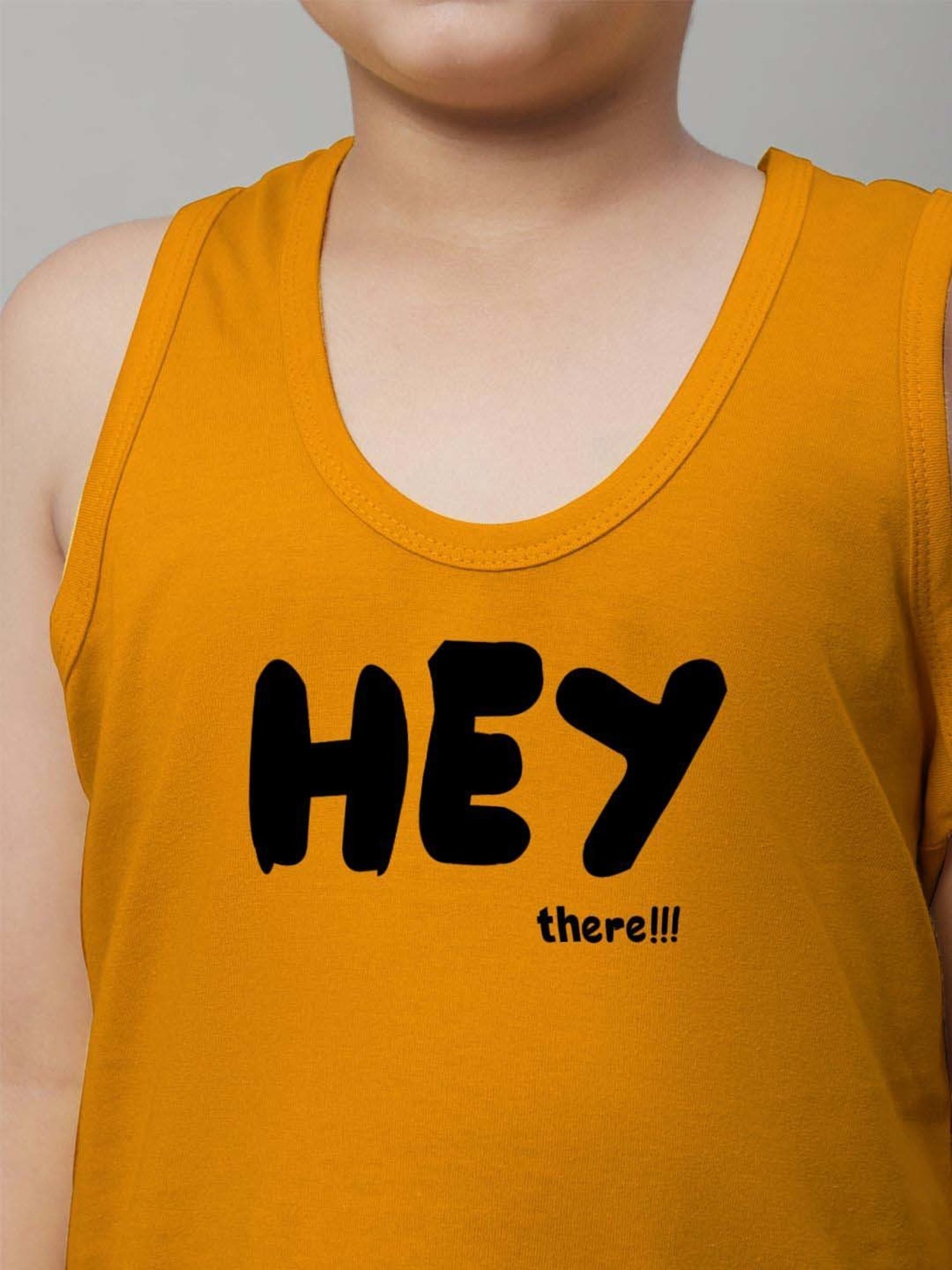 Palm Tree Kids White Printed Vest