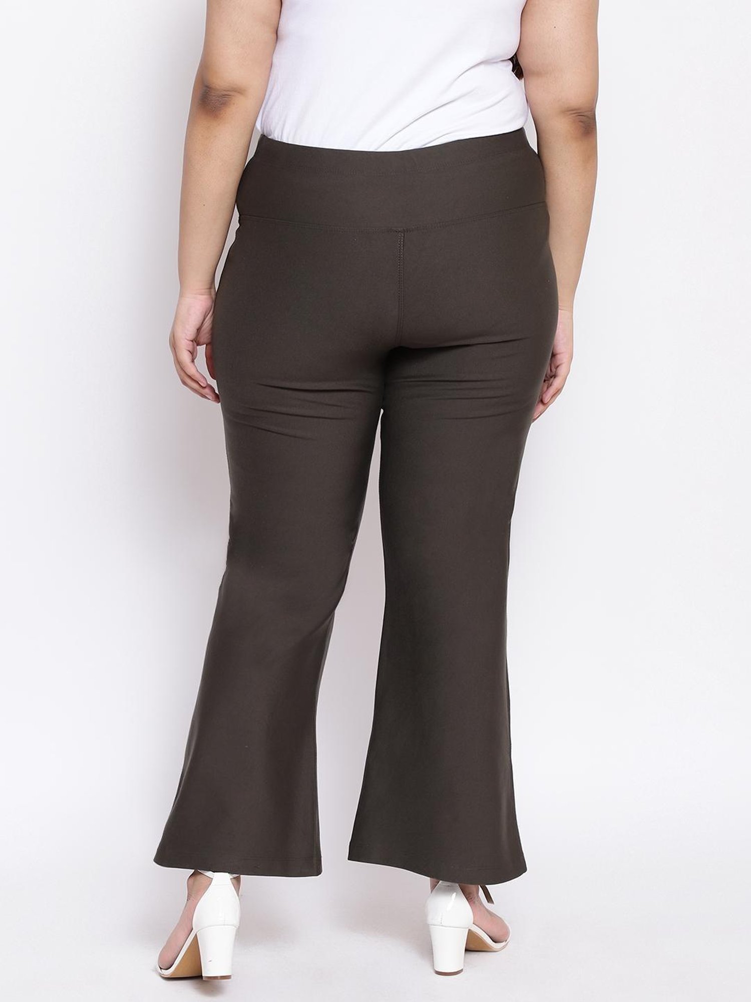 Amydus Brown Bootcut Jeggings