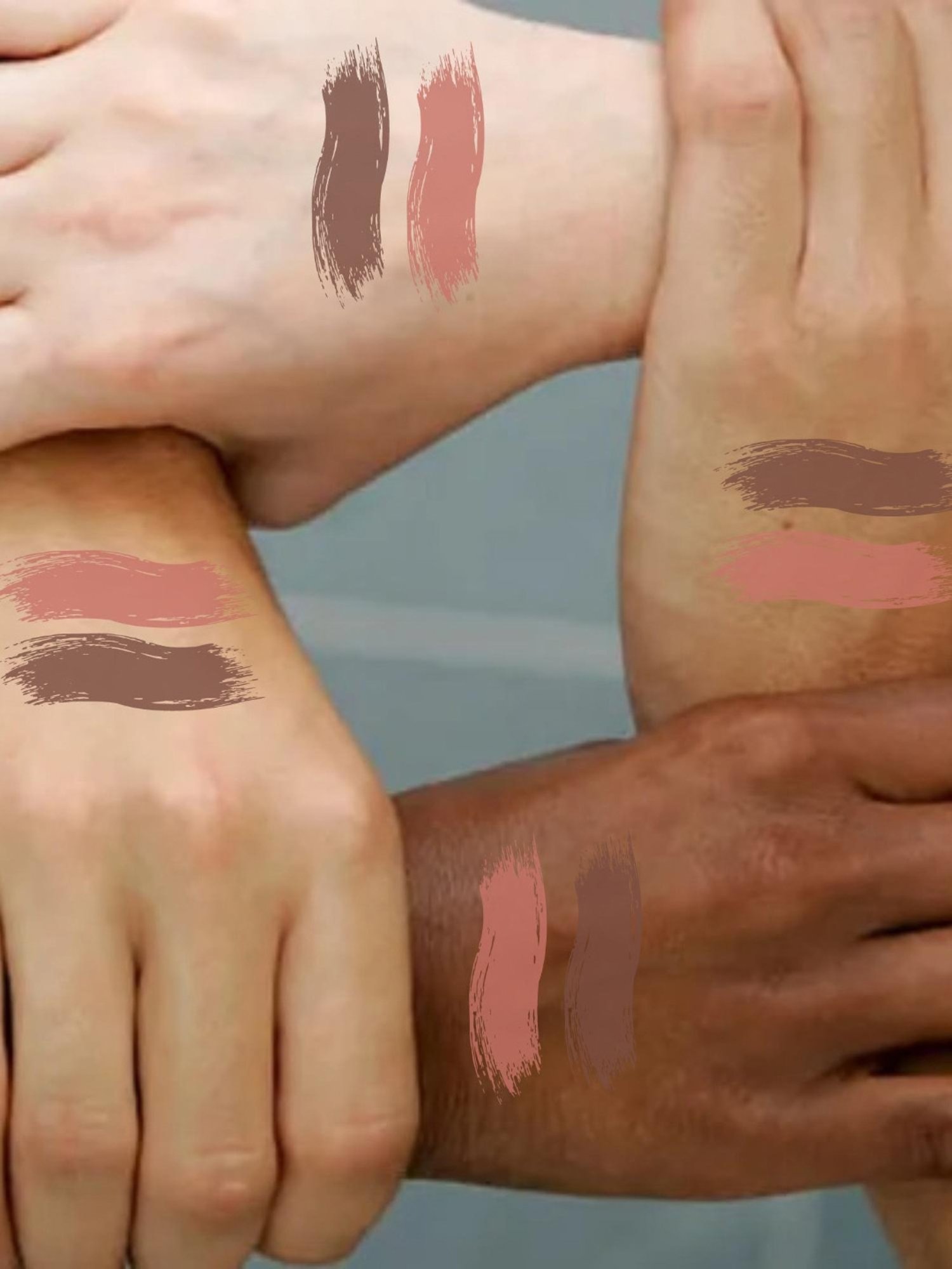 KINDED Liquid Lip Colour 06 Brown Temptation & 10 Perfect Nude Combo