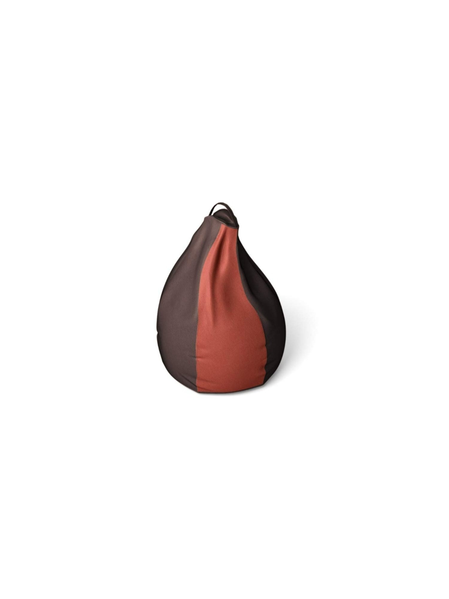 Godrej Interio Comfy ?Brown ?Faux Leather Bean Bag (1 Year Warranty)