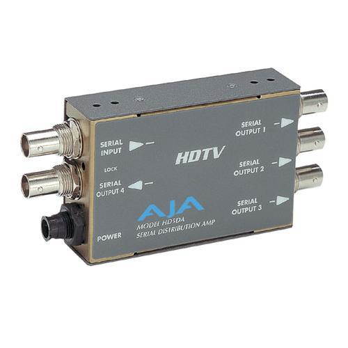 AJA Video Systems - HD5DA - AJA VIDEO 4-way HD5DA Distribution Amplifier - 270MHz
