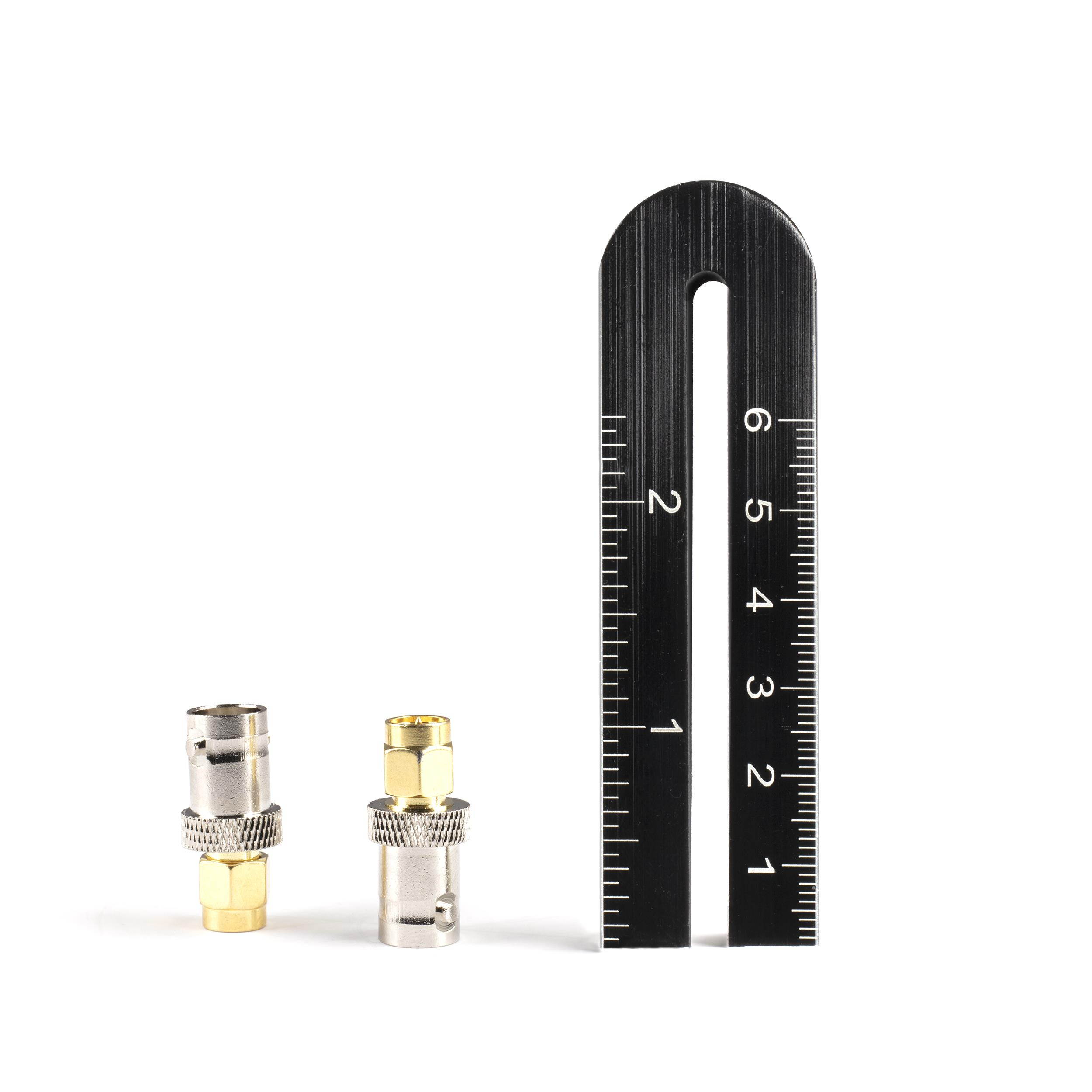 THE CIMPLE CO - Gold SMA Male to BNC Female Adapter | 10 Pack Coupler | Male to Female Coaxial (RF) Connector, Compatible with RF, SDI, HD-SDI, CCTGV, Camera