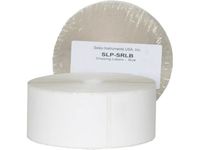 Seiko SLP-SRLB Self-Adhesive Shipping Labels, 2-1/8 x 4, White, 900/Roll - 1 Roll