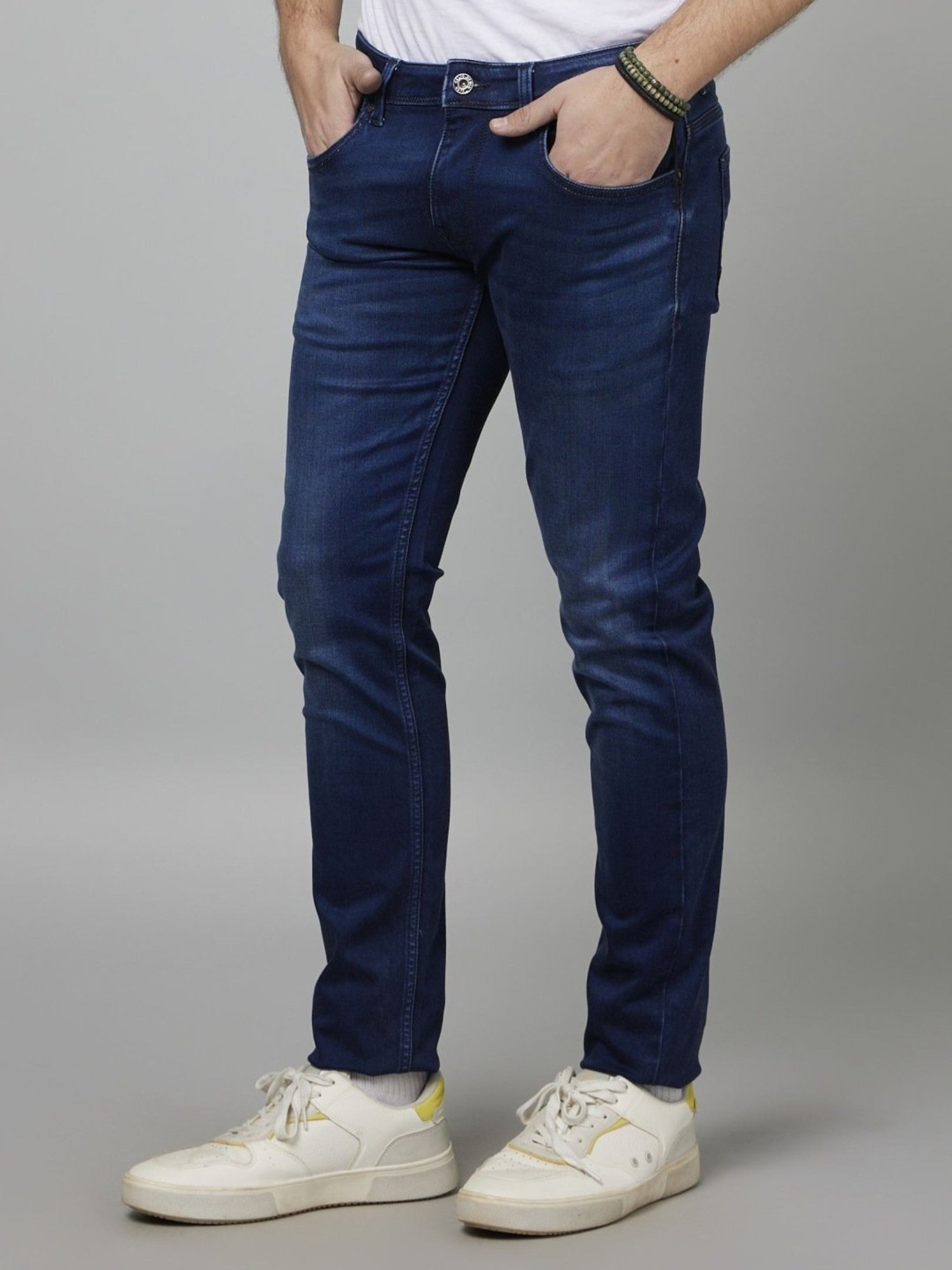 celio* Navy Slim Fit Jeans