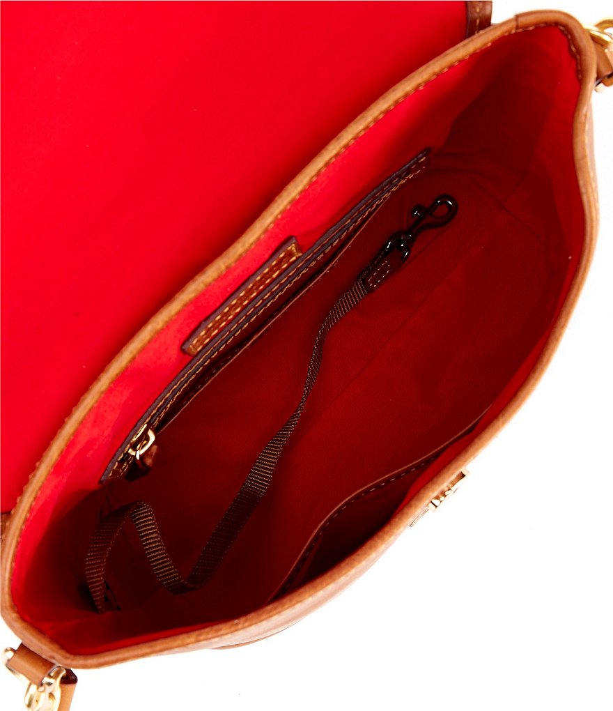 Dooney & Bourke Florentine Collection Large Dottie Leather Crossbody Bag