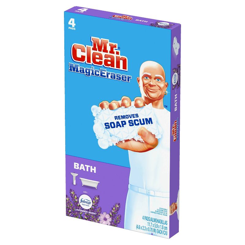 Mr. Clean Magic Eraser Bath with Febreze Lavender Scent - 4ct