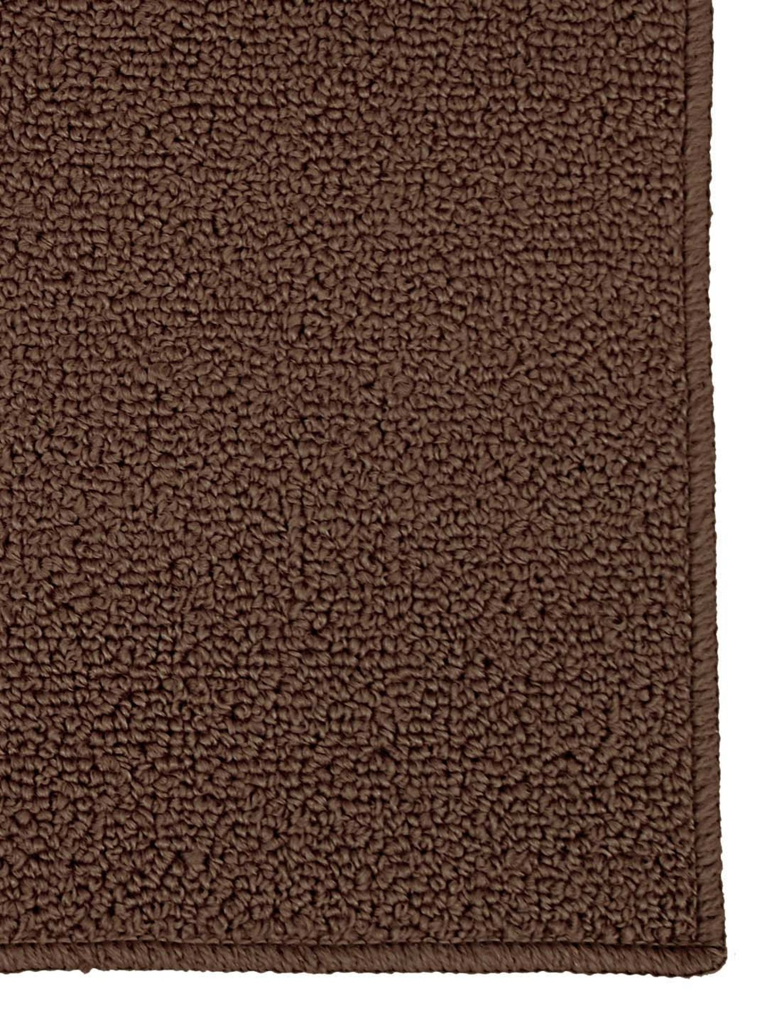 Saral Home Dark Brown Polyester Modern Carpet - Set of 1