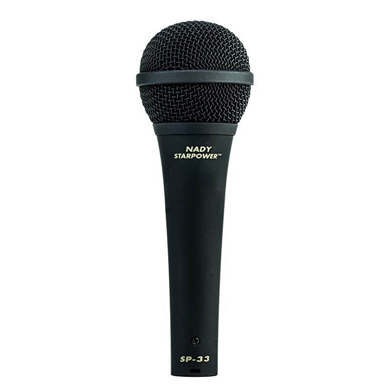 SP33 Dynamic Vocal Microphone 50Hz16kHz frequency range aluminum alloy voice coil and easytogrip comfortable rubber coating incudes microphone clip