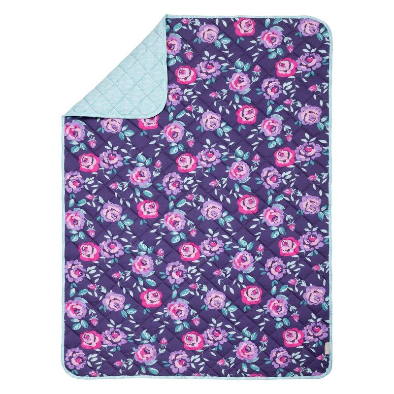 Trend Lab Reversible Baby Quilt - Floral