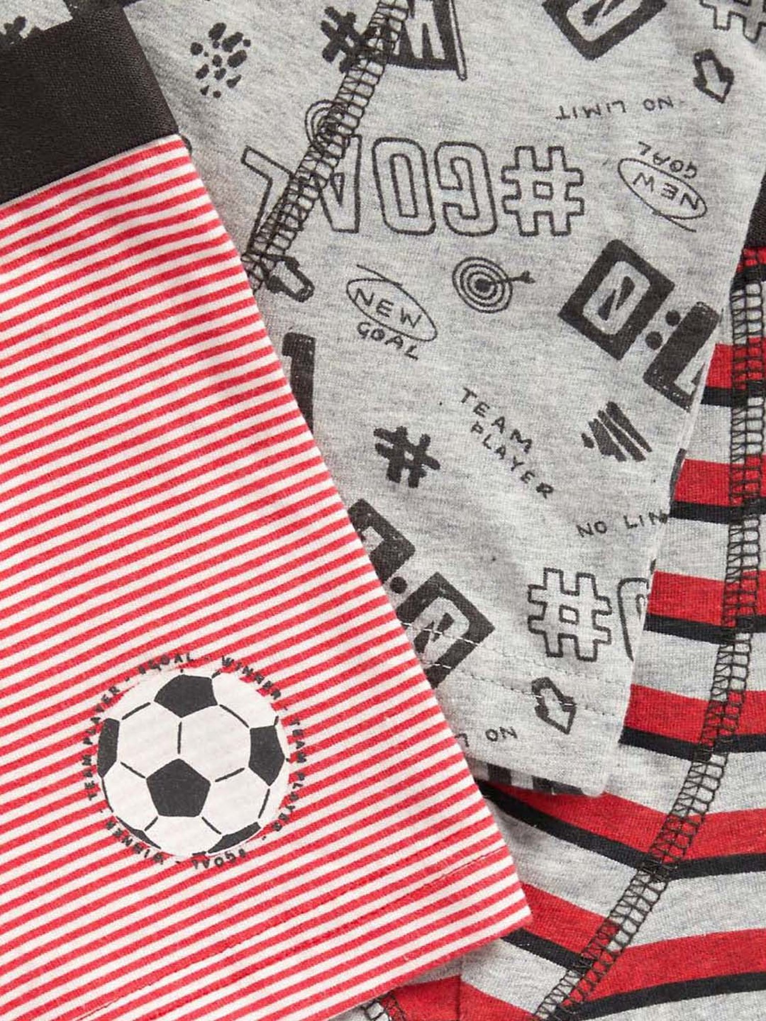 Mothercare Kids Multicolor Cotton Printed Trunk (Pack of 3)